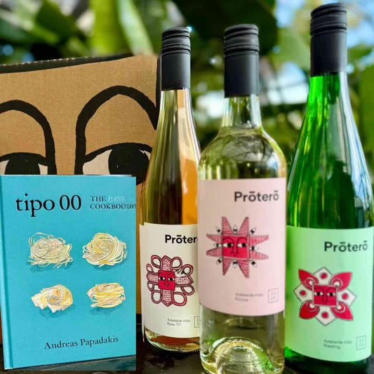 Tipo00 & Protero Pairing Bundle: Recipe Book with Matched Wines